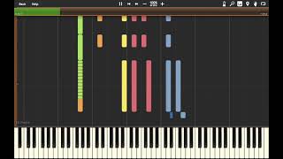 Quercus Alba  The Enemy Who Surpasses the Law  Ace Attorney Investigations in Synthesia Short [upl. by Anivad997]