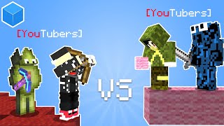 INSANE Minecraft YouTuber TEAM Battle in EggWars [upl. by Ycnaffit]