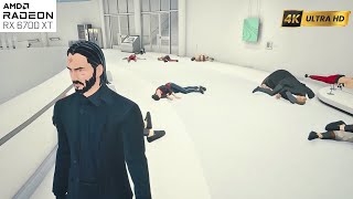 JOHN WICK Takes On 50 ENEMIES In EPIC Battle [upl. by Auhsej]