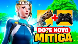 NOVA DOZE MÍTICA CONTROLE e um CONSOLE  FORTNITE [upl. by Torin]