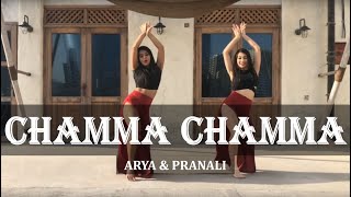 Chamma Chamma Dance Cover  Neha Kakkar  Fraud Saiyaan  Arya and Pranali Choreography [upl. by Roice]