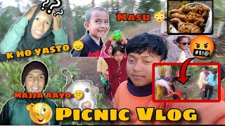 2023 PICNIC VLOG 😍  VAI BHAINI SANGA HALKA RAMILO 😂  MASU LOVERS 😳  NEW NEPALI VLOG 😚 Daku Vai [upl. by Adnawuj996]