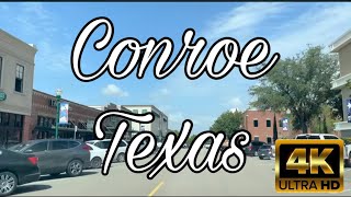 Conroe TX  City Tour amp Drive Thru [upl. by Kcirde]