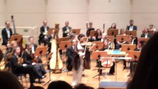 Hilary Hahn Partita Live Dortmund [upl. by Adnuhser]