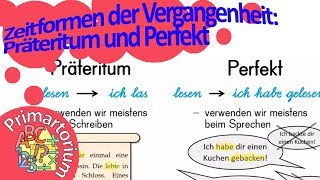 Zeitformen der Vergangenheit  Präteritum und Perfekt [upl. by Dalenna820]