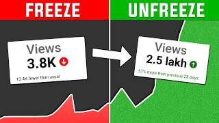 Unfreeze Your YouTube Channel Quick and Easy Solution [upl. by Goodrow]