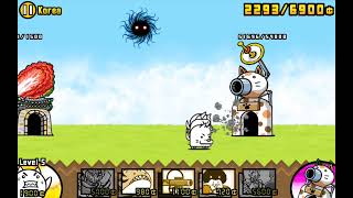 speed running the hardest level in battle cats battlecats popular meme funny bruh [upl. by Jovia185]