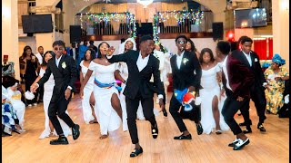 Congolese Wedding Dance  Deplick Pomba KC [upl. by Odnalref]