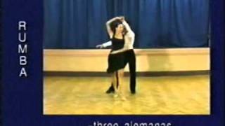 Rumba dance steps 14 ThreeAlemanas [upl. by Eniledgam]