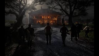 Attacking The Braithwaite Manor Red Dead Redemption 2 [upl. by Nanni]