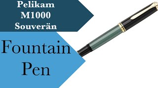 Experiencing the Superior Pelikan M1000 Fountain Pen electronics and gadgets [upl. by Neslund]