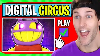 ROBLOX PIGGY AMAZING DIGITAL CIRCUS NEW GAME [upl. by Skinner260]