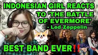 LED ZEPPELIN  THE BATTLE OF EVERMORE  REACTION [upl. by Ytomit926]