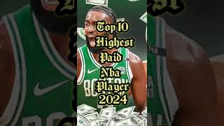 Top 10 Highest Paid Nba Players nba nbahighlights basketball usa nbaplayers [upl. by Hgielra801]