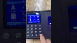 Biometric Fingerprint Time Attendance System Clock Recorder Office Employee Time Clock [upl. by Noiemad]