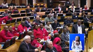 WATCH Mmusi Maimane and Julius Malema go headtohead in Parliament [upl. by Sisto]