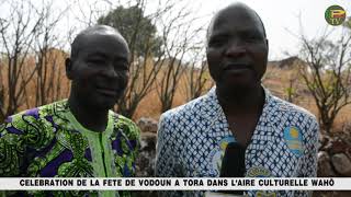 FÊTE DE VODOUN À TORA DANS LA COMMUNE DE TANGUIÉTA [upl. by Elocel49]