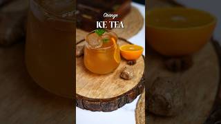 Orange Ice Tea 🍹 icetea orange abimilano masterchefabinasnayak ytshorts [upl. by Melisa416]