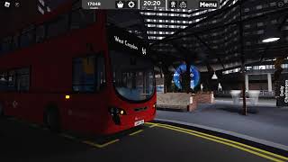 ExtraCurtailment  Route 64  Coombe Road  West Croydon  JUSTICEFORGUEST  ROBLOX [upl. by Aicnatsnoc]