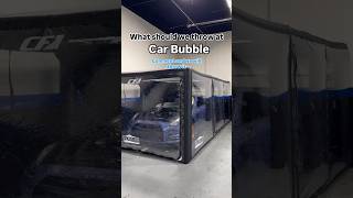 Car Bubble Protects INSANELY FAST R35 Gtr carcapsule carbubble [upl. by Springer984]