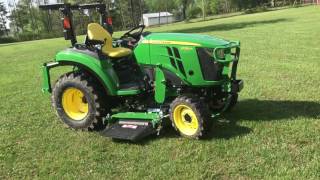 2017 2038r John Deere after first time mowing [upl. by Arty]