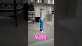 3 Tips met Steradent hack cleaning schoonmaken tips [upl. by Ashla782]