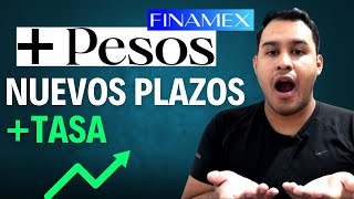 Nuevos plazos de inversión en pesos de finamex 📈😱 [upl. by Witherspoon772]