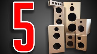 5 Tips  Building Speaker Boxes [upl. by Lussier]