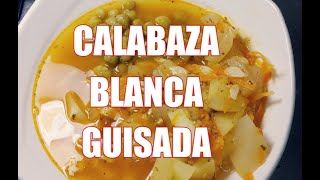 RECETA DE CALABAZA BLANCA GUISADA CALABACIN calabaza blanca recetas colombianas [upl. by Denice]