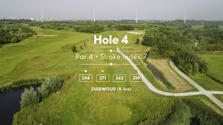 Golfbaan Bentwoud  ZUIDWOUD  HOLE 4 [upl. by Aivul354]