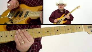 Johnny Hiland Guitar Lesson  7 Open String Licks  Ten Gallon Guitar [upl. by Adrial418]