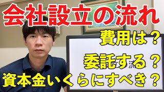 会社設立の流れと不動産投資会社のおすすめ設定 [upl. by Erodaeht209]