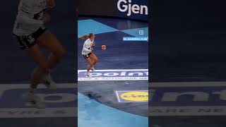 Best counter shot in handball 💫🥅 bestofhandball handball trending handballhighlights sportsball [upl. by Arinaj]