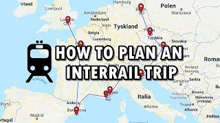 How to plan an InterrailEurail trip 10 steps [upl. by Oicneconi]