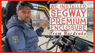 We Installed a premium enclosure from Hardcabs on Segway UT10 Fugleman segway utv [upl. by Egamlat]