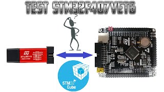 STM32F407VET6 2 Test placa de desarrollo y STLINK V2 clon [upl. by Lede]