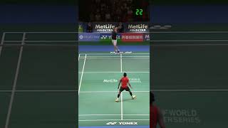 History of Badminton 13  Lin Dan vs Viktor Axelsen  Japan Open 2015 F shorts badminton [upl. by Pamelina]