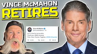 VINCE McMAHON RETIRES FROM WWE  Dutch Mantell Reacts BREAKING NEWS [upl. by Auqinimod369]