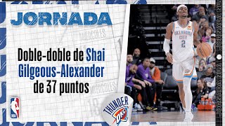 ¡Espectáculo de Shai GilgeousAlexander ante los Kings [upl. by Hyman109]