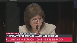 La pelea de Bullrich con el Senador Godoy de San Juan por el caso Maldonado [upl. by Couture]