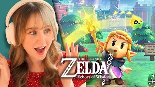 PLAYABLE ZELDA  The Legend of Zelda Echoes of Wisdom  FULL REACTION [upl. by Hadsall]