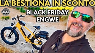 Sconti e regali ENGWE impazzisce per il black friday Bici elettrica legale 250W E26 ebike potente [upl. by Philbo328]