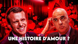 Macron et Berset une histoire damour  La minute GrosdeVaud [upl. by Dick]