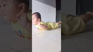 Baby boy sedang berfantasi music cute [upl. by Rosmarin]