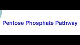 Pentose Phosphate Pathway I Phosphogluconate Pathway I Hexose Monophosphate Shunt [upl. by Adella]