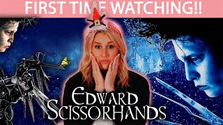 EDWARD SCISSORHANDS 1990  FIRST TIME WATCHING  MOVIE REACTION [upl. by Siesser]