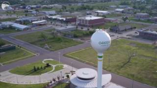 Drone Video Greensburg Ks ten years after [upl. by Neerhtak]