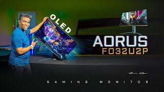 Aorus FO32U2P Overview [upl. by Atiuqat]