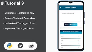 KivykivyMD Tutorial 9  Create Mobile Apps With Python [upl. by Elleirbag832]