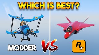 GTA 5 ONLINE RAIJU VS MODDER JET WHICH IS BEST [upl. by Hannahc981]